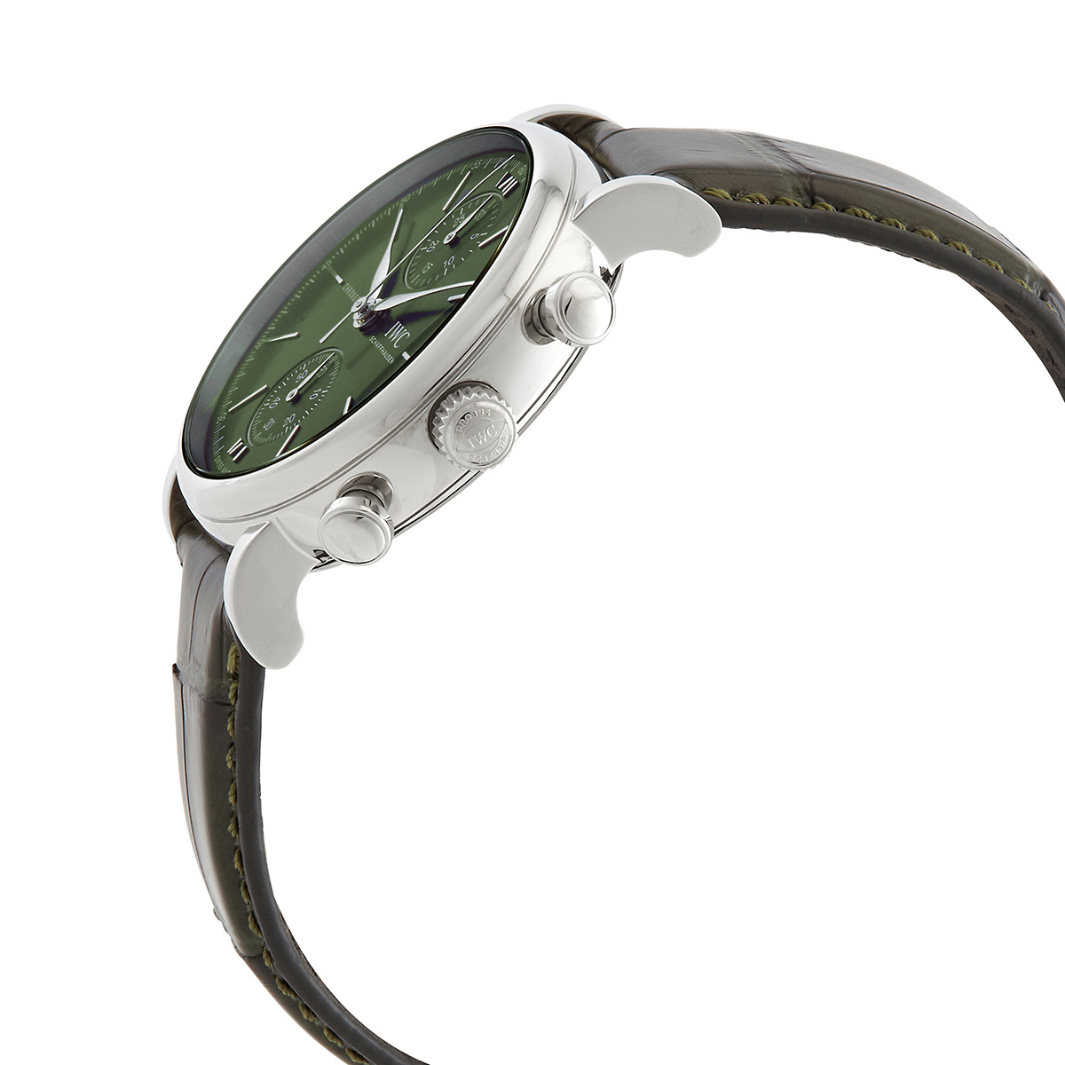 iwc portofino chronograph 39 automatic green dial men's watch iw391405 iwc portofino chronograph 39 automatic green dial men's watch iw391405
