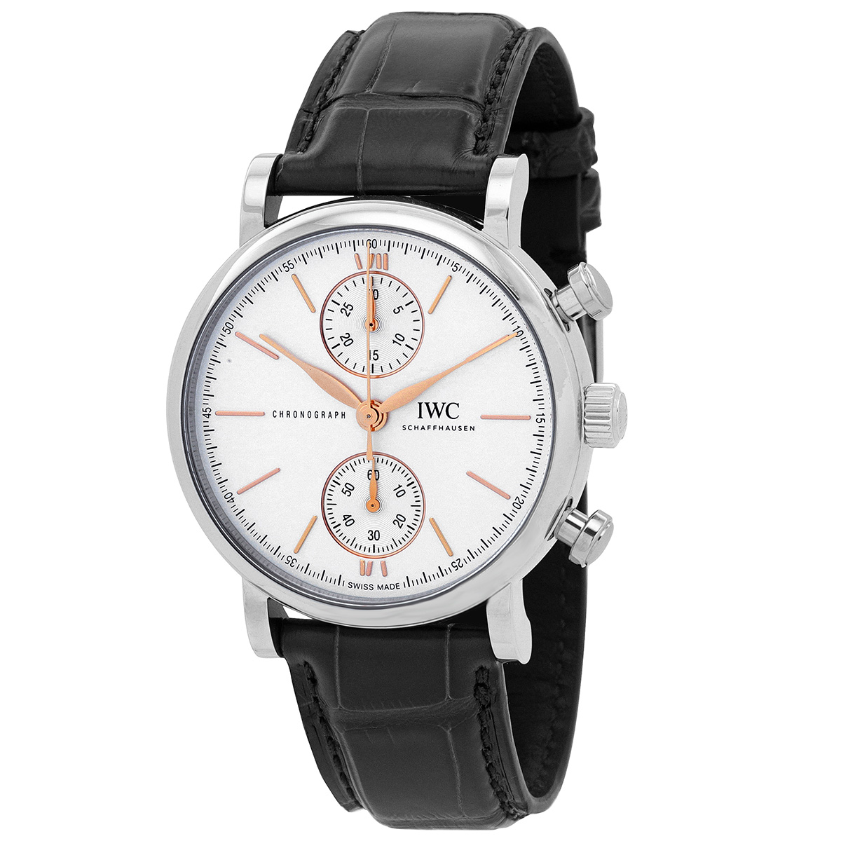 iwc portofino chronograph automatic silver dial men's watch iw391406 iwc portofino chronograph automatic silver dial men's watch iw391406