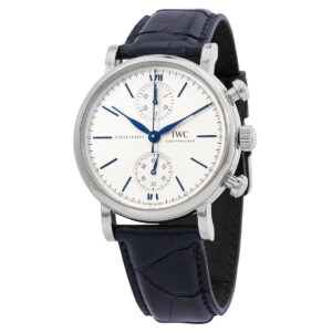 iwc portofino chronograph automatic white dial men's watch iw391407