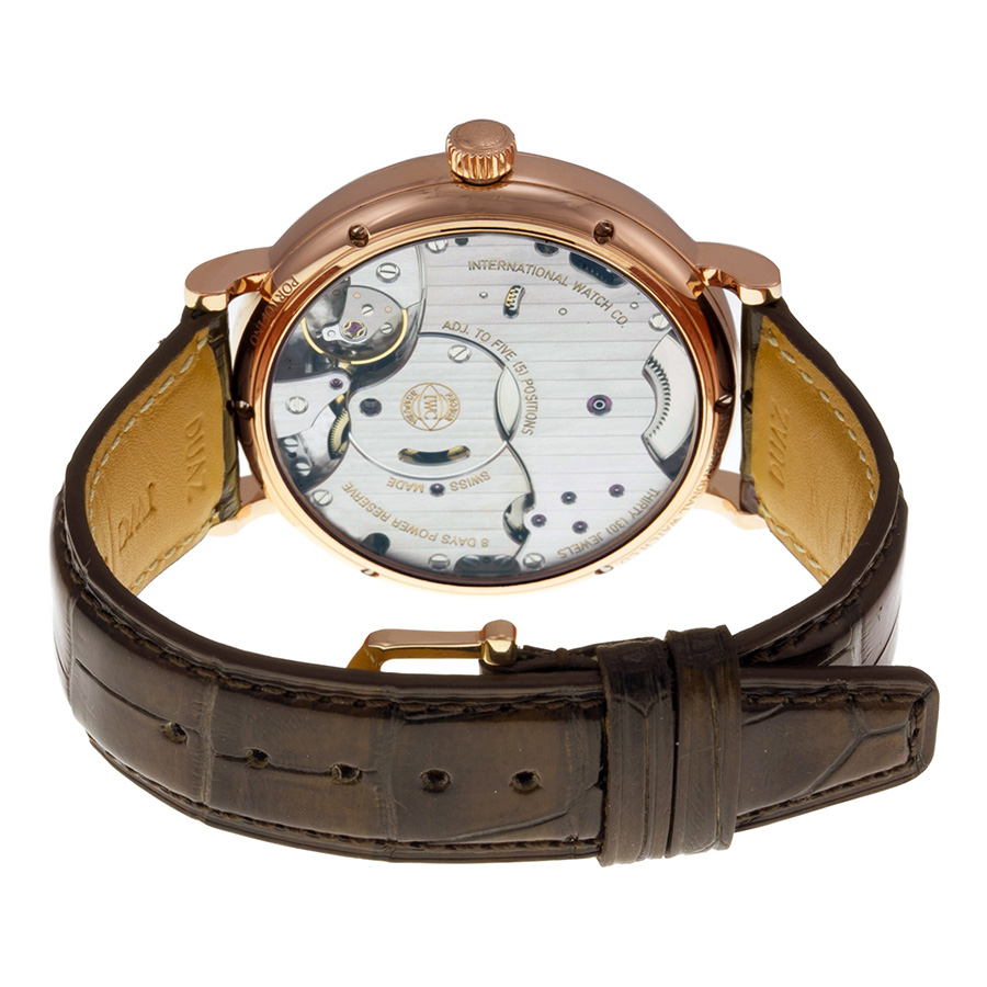 iwc portofino hand wind grey dial 18 kt rose gold men's watch 5101 04 iwc portofino hand wind grey dial 18 kt rose gold men's watch 5101 04