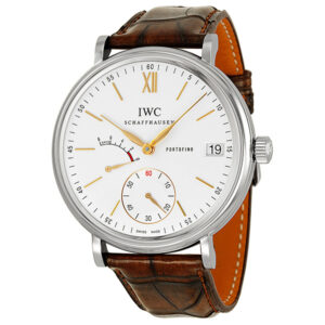 Home iwc portofino hand wound eight days silver dial men's watch iw510103