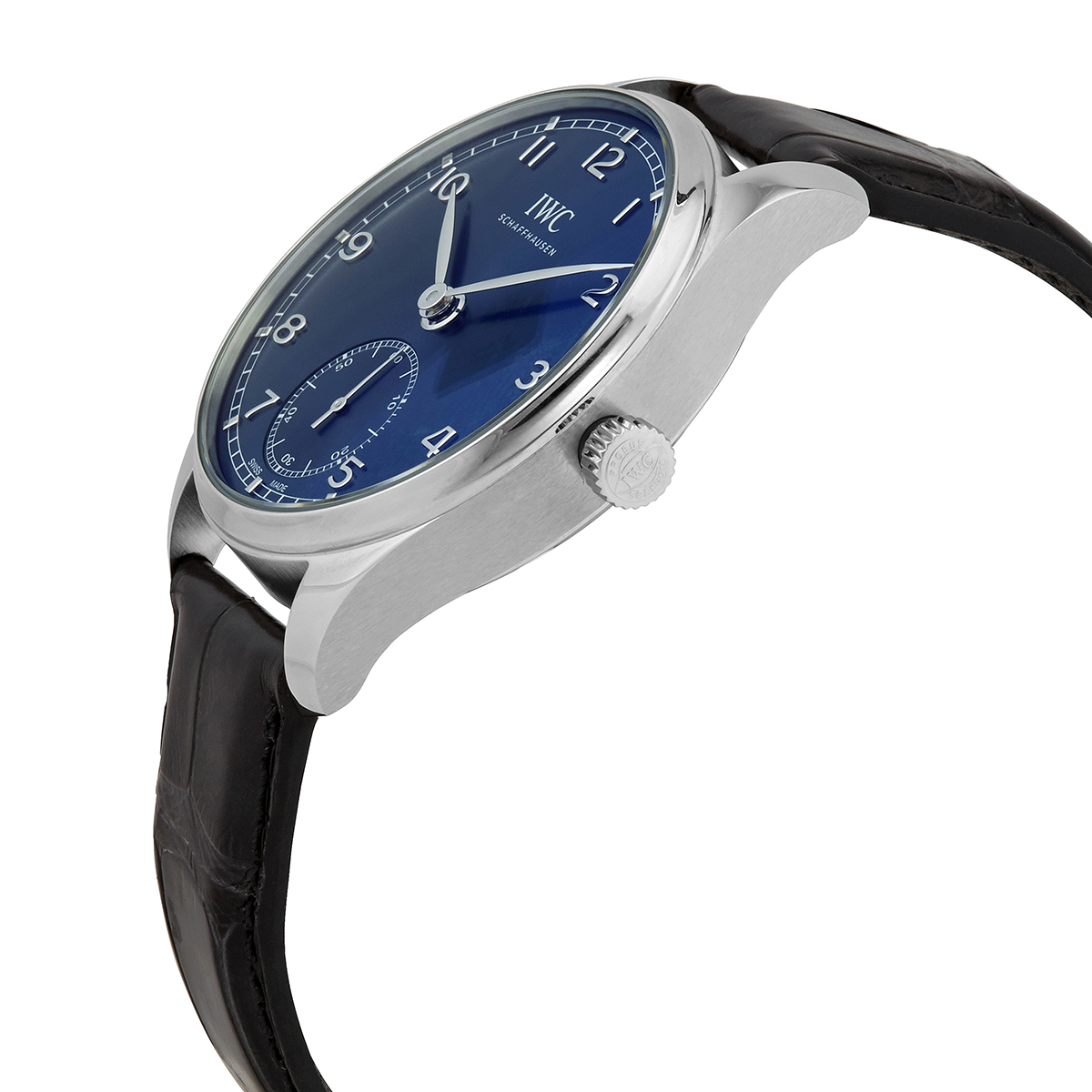 iwc portugieser automatic blue dial men's watch iw358305 iwc portugieser automatic blue dial men's watch iw358305