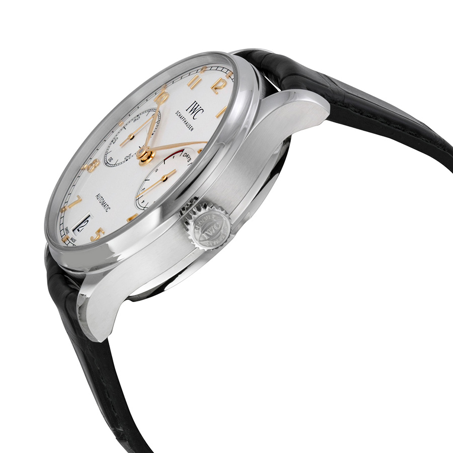 iwc portugieser automatic silver dial men's watch iw500704 iwc portugieser automatic silver dial men's watch iw500704