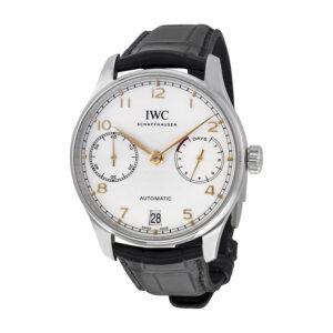 Home iwc portugieser automatic silver dial men's watch iw500704