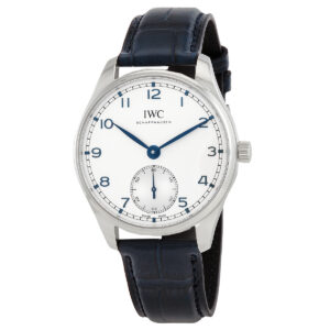 iwc portugieser automatic silver dial men's watch iw358304