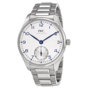 iwc portugieser automatic silver dial men's watch iw358312