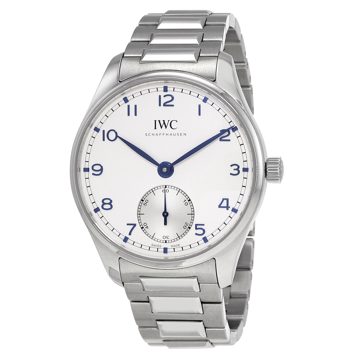 iwc portugieser automatic silver dial men's watch iw358312 iwc portugieser automatic silver dial men's watch iw358312