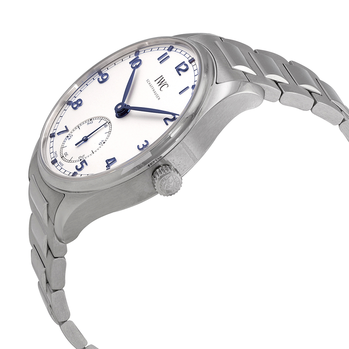 iwc portugieser automatic silver dial men's watch iw358312 iwc portugieser automatic silver dial men's watch iw358312