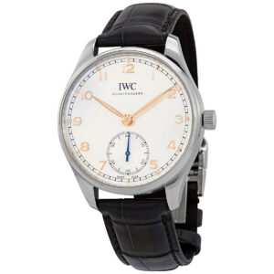 Home iwc portugieser automatic silver plated dial men's watch iw358303