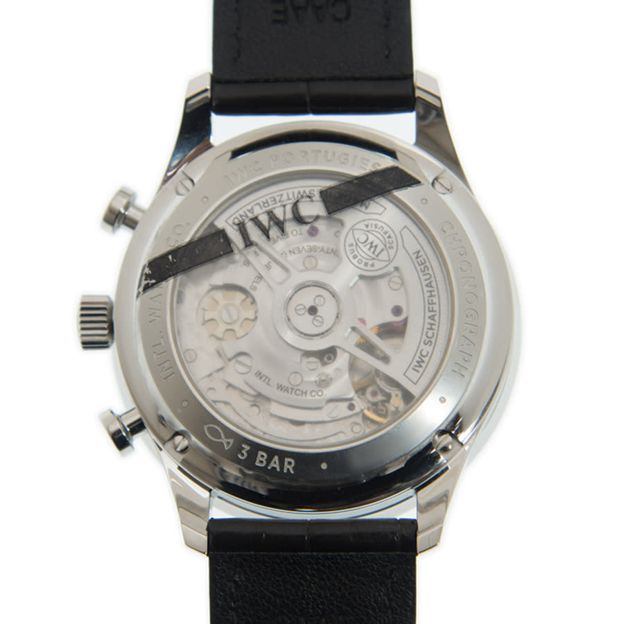 iwc portugieser chronograph automatic black dial men's watch iw371609 iwc portugieser chronograph automatic black dial men's watch iw371609