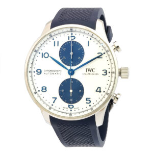 Home iwc portugieser chronograph automatic white dial men's watch iw371620