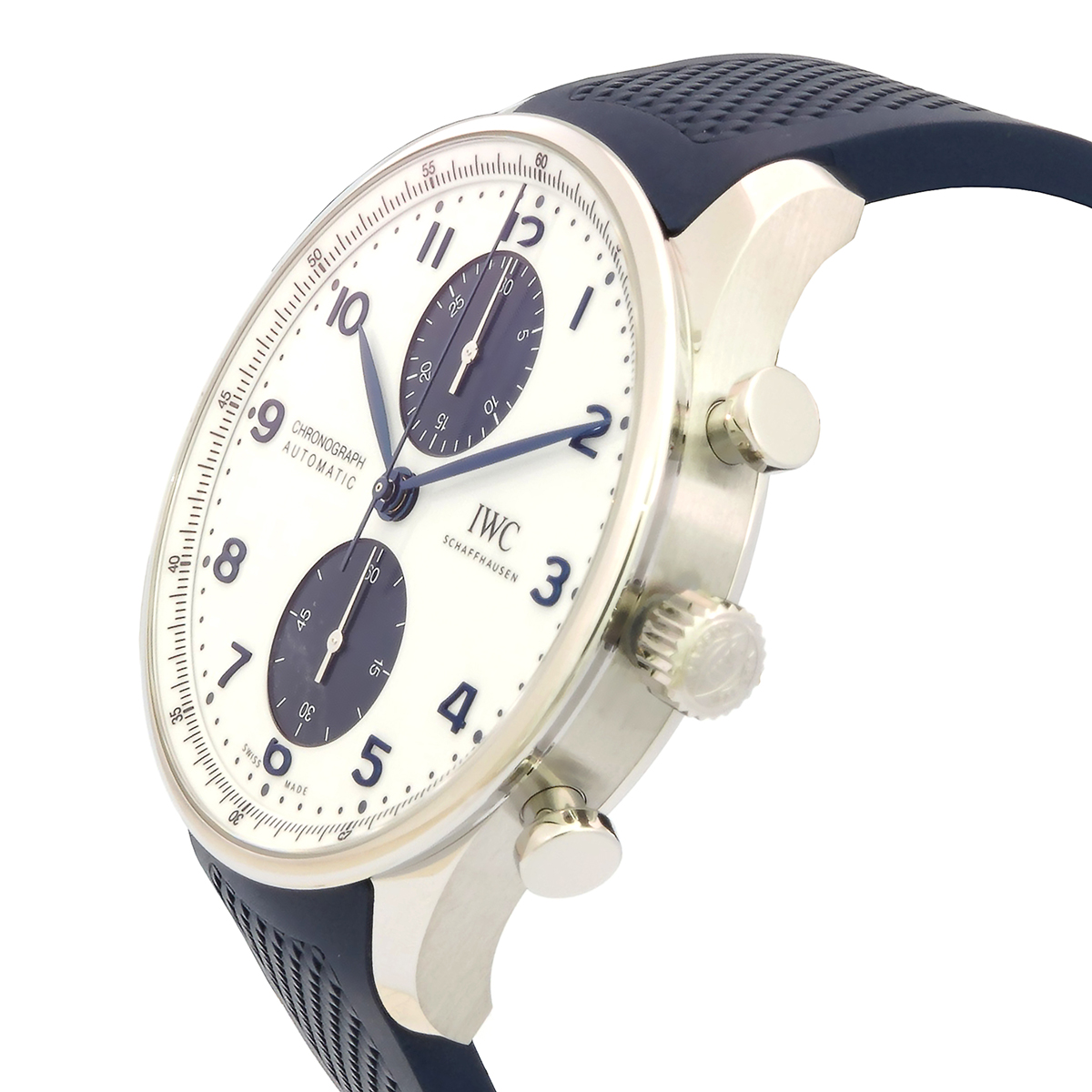 iwc portugieser chronograph automatic white dial men's watch iw371620 iwc portugieser chronograph automatic white dial men's watch iw371620