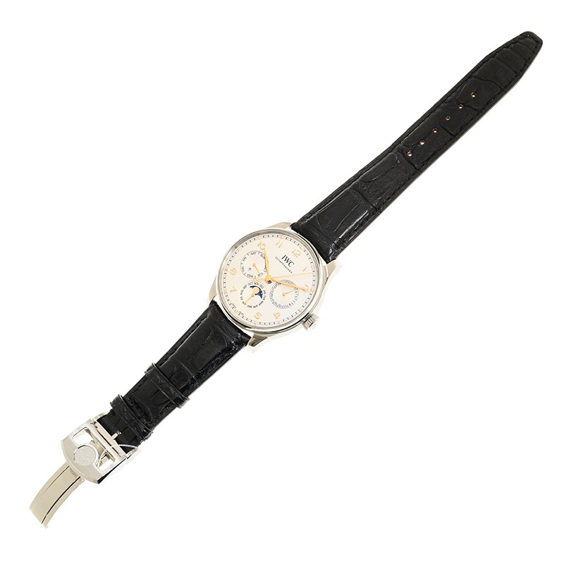 iwc portugieser perpetual calendar automatic silver dial men's watch iw344203 iwc portugieser perpetual calendar automatic silver dial men's watch iw344203