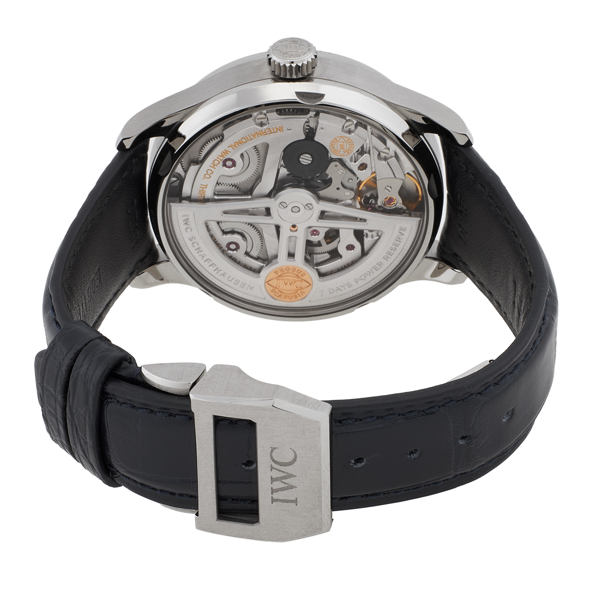 iwc portuguese 7 day automatic white dial men's watch iw500715 iwc portuguese 7 day automatic white dial men's watch iw500715