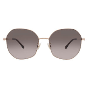 jimmy choo brown gradient butterfly ladies sunglasses astra/f/sk 0000/ha 58