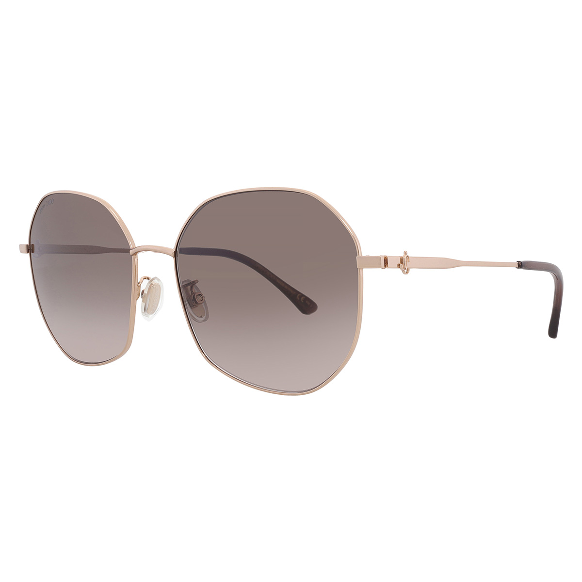 jimmy choo brown gradient butterfly ladies sunglasses astra/f/sk 0000/ha 58 jimmy choo brown gradient butterfly ladies sunglasses astra/f/sk 0000/ha 58