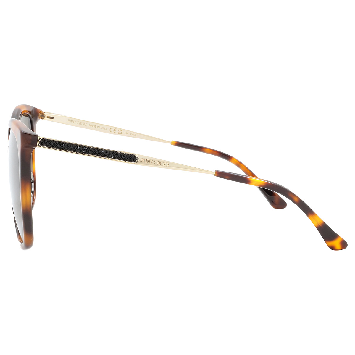 jimmy choo brown gradient butterfly ladies sunglasses nerea/g/s 005l/ha 57 jimmy choo brown gradient butterfly ladies sunglasses nerea/g/s 005l/ha 57