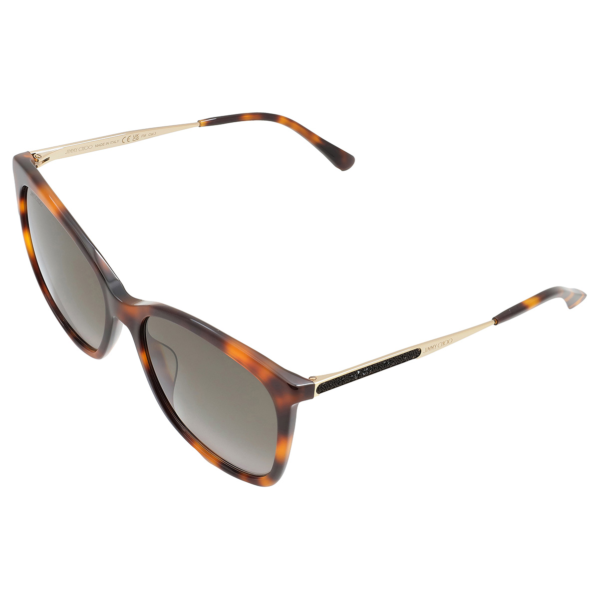 jimmy choo brown gradient butterfly ladies sunglasses nerea/g/s 005l/ha 57 jimmy choo brown gradient butterfly ladies sunglasses nerea/g/s 005l/ha 57