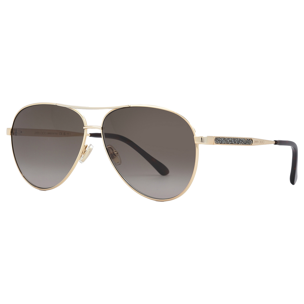 jimmy choo brown gradient pilot ladies sunglasses jimena/s 006j/ha 60 jimmy choo brown gradient pilot ladies sunglasses jimena/s 006j/ha 60