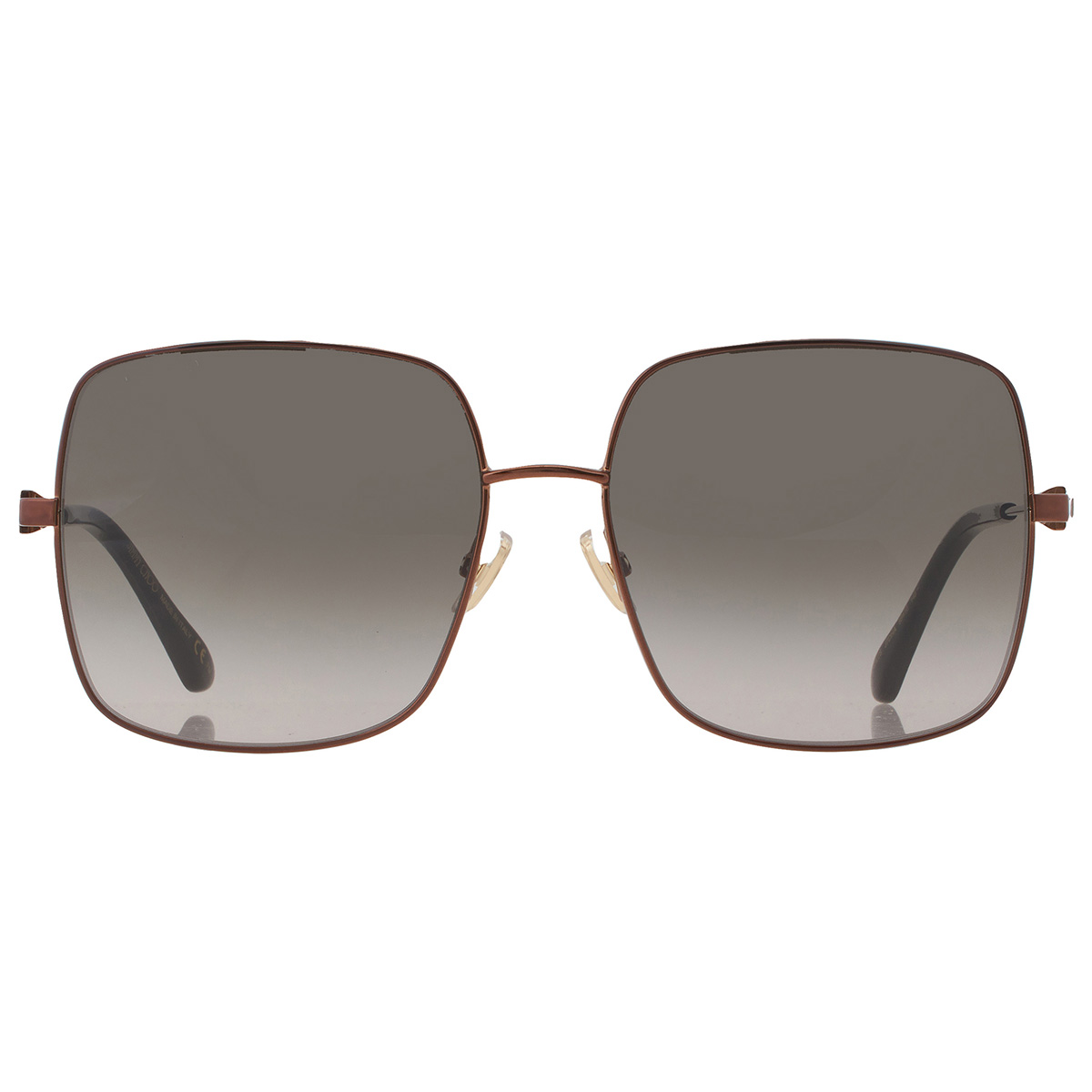 jimmy choo brown gradient square ladies sunglasses lili/s 0j7d/ha 58 jimmy choo brown gradient square ladies sunglasses lili/s 0j7d/ha 58