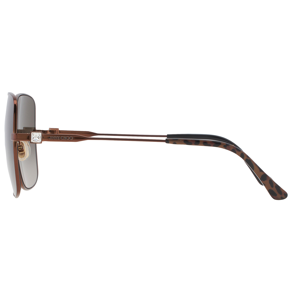jimmy choo brown gradient square ladies sunglasses lili/s 0j7d/ha 58 jimmy choo brown gradient square ladies sunglasses lili/s 0j7d/ha 58
