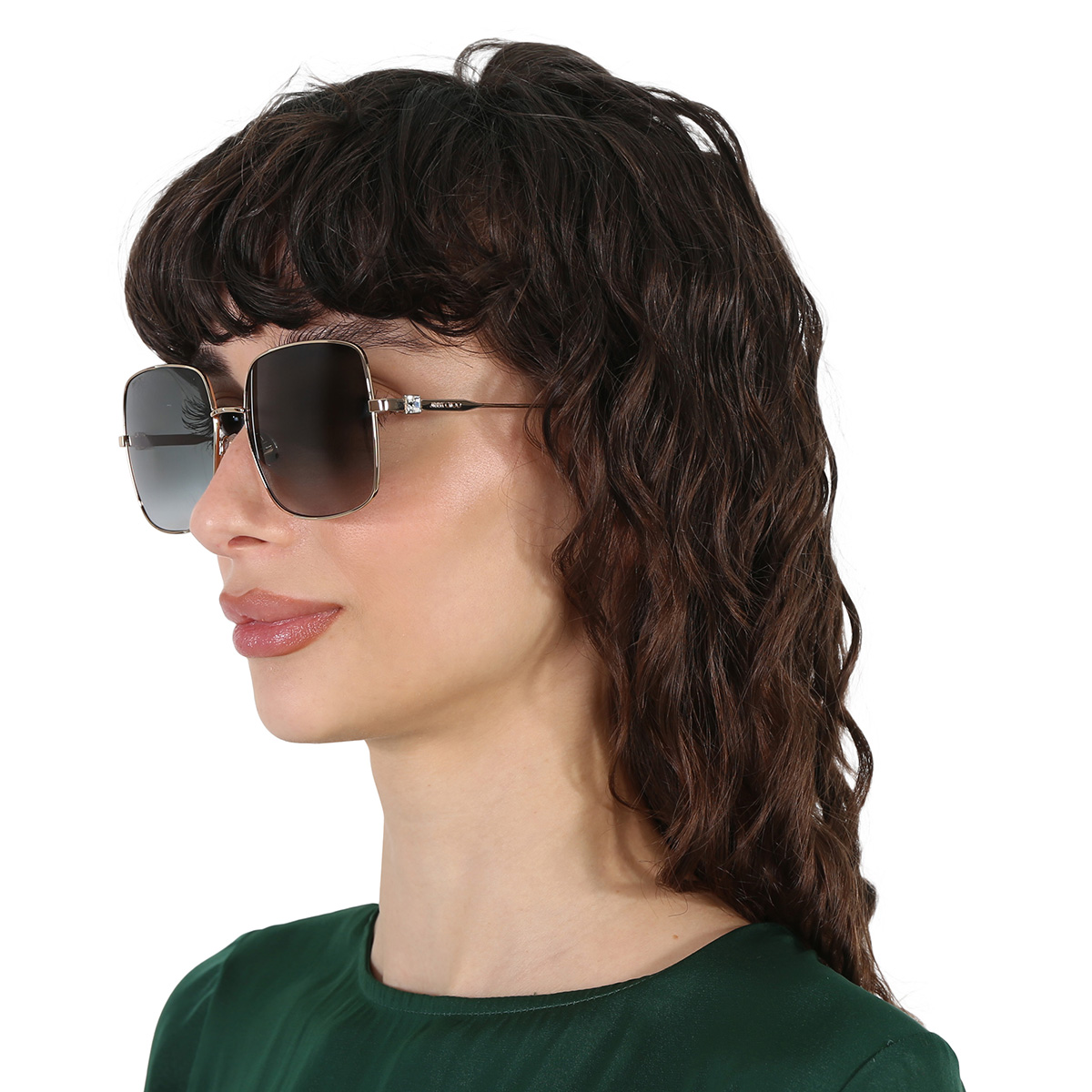 jimmy choo dark grey square ladies sunglasses lili/s 02m2/9o 58 jimmy choo dark grey square ladies sunglasses lili/s 02m2/9o 58