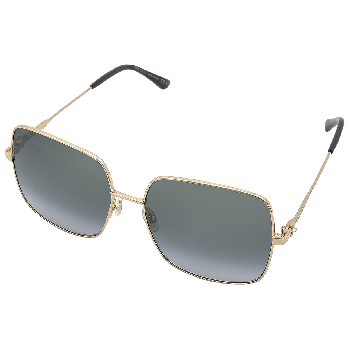 jimmy choo dark grey square ladies sunglasses lili/s 02m2/9o 58 jimmy choo dark grey square ladies sunglasses lili/s 02m2/9o 58