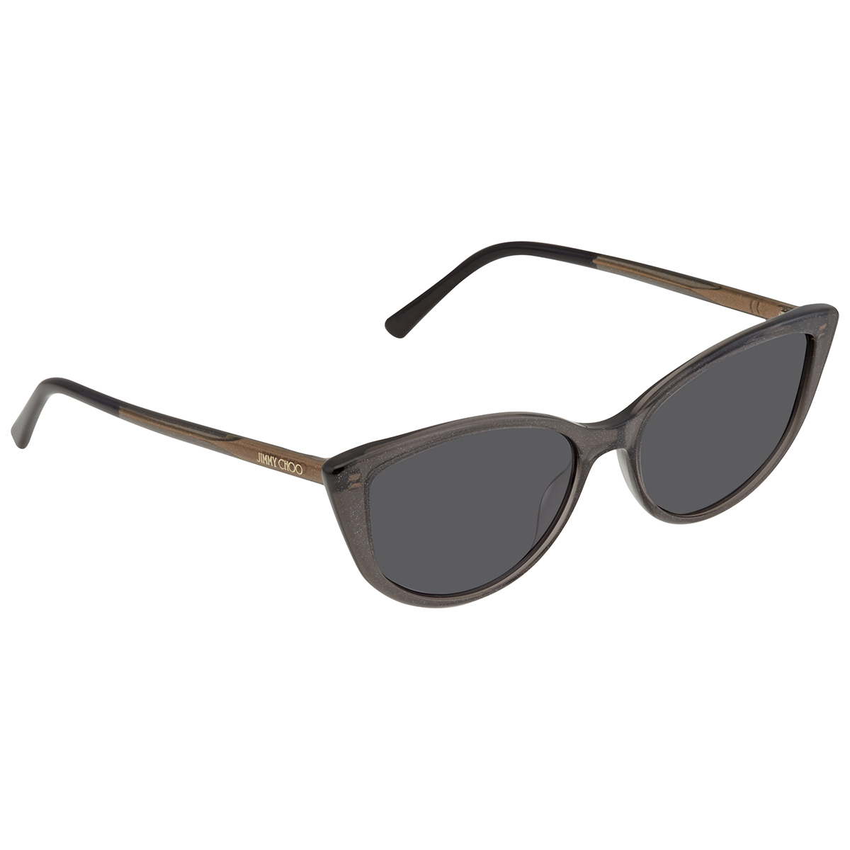 jimmy choo grey cat eye ladies sunglasses nadia/s 0y6u/ir 56 jimmy choo grey cat eye ladies sunglasses nadia/s 0y6u/ir 56