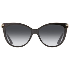 jimmy choo grey gradient cat eye ladies sunglasses axelle/g/s 0807/9o 56