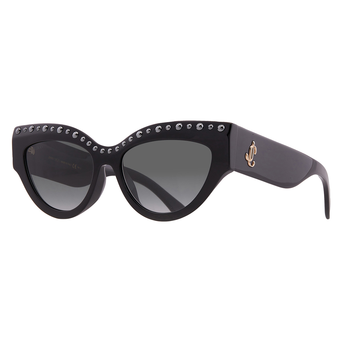 jimmy choo grey gradient cat eye ladies sunglasses sonja/g/s 0807/9o 55 jimmy choo grey gradient cat eye ladies sunglasses sonja/g/s 0807/9o 55