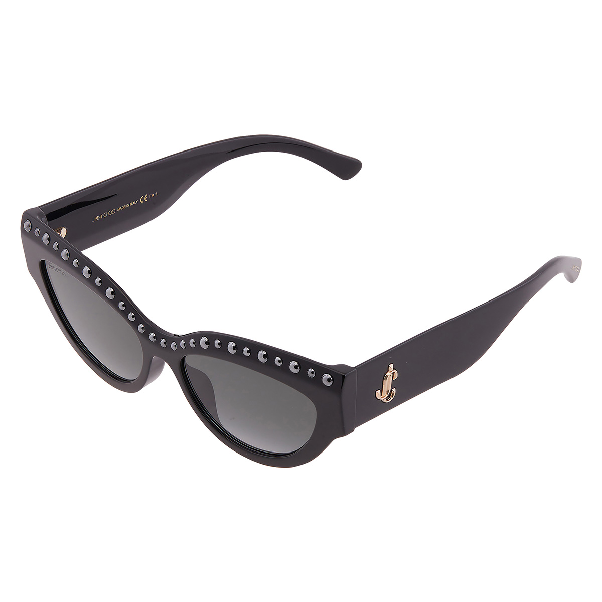 jimmy choo grey gradient cat eye ladies sunglasses sonja/g/s 0807/9o 55 jimmy choo grey gradient cat eye ladies sunglasses sonja/g/s 0807/9o 55