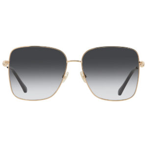 jimmy choo grey gradient square ladies sunglasses hester/s 02m2/9o 54