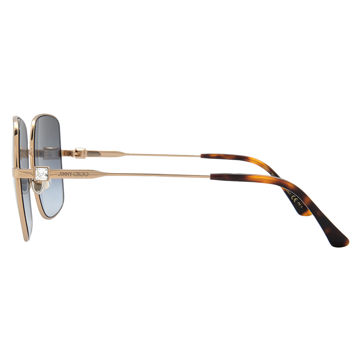 jimmy choo blue shaded square ladies sunglasses lili/s 0000/gb 58 jimmy choo blue shaded square ladies sunglasses lili/s 0000/gb 58