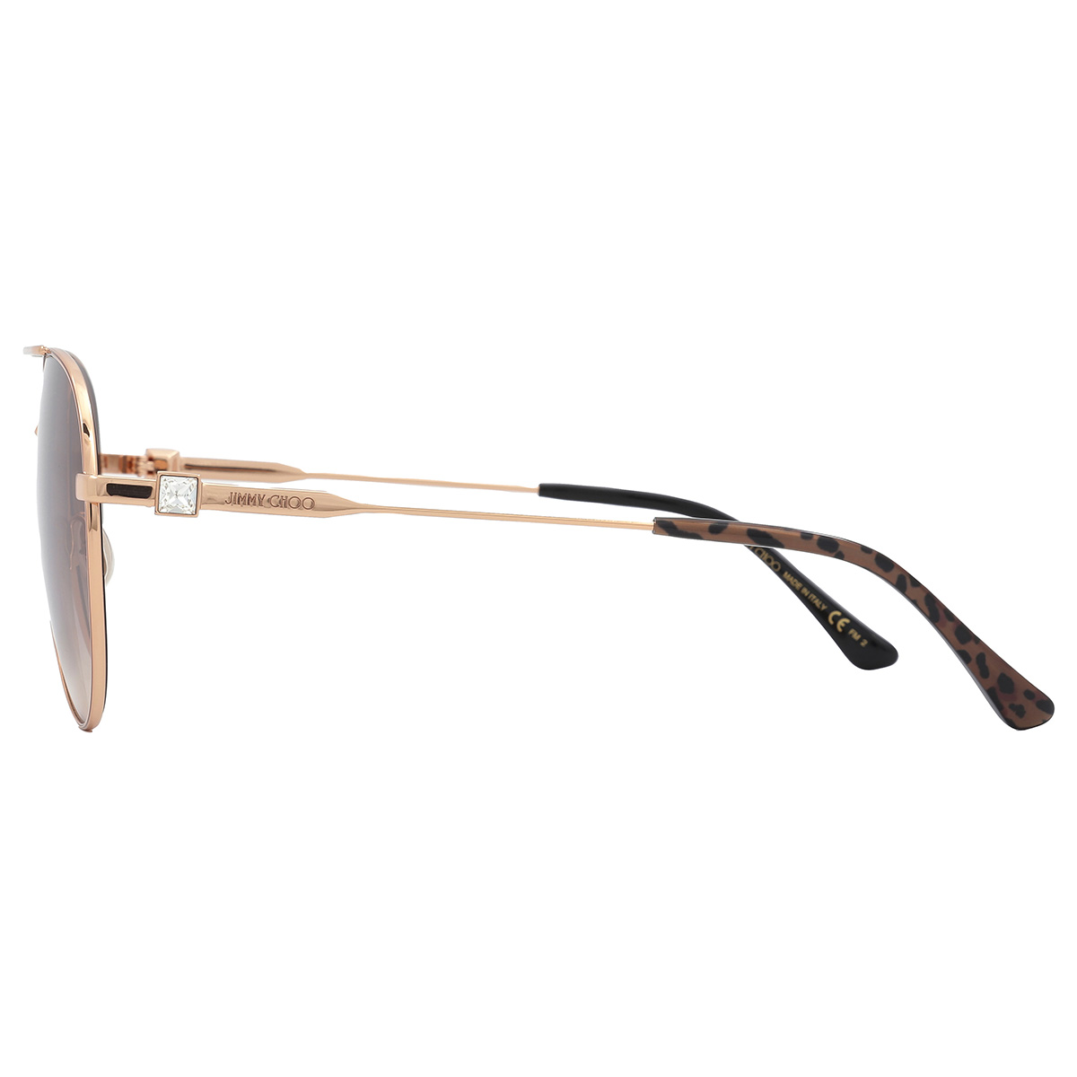 jimmy choo brown gradient pilot ladies sunglasses olly/s 0ddb/ha 60 jimmy choo brown gradient pilot ladies sunglasses olly/s 0ddb/ha 60
