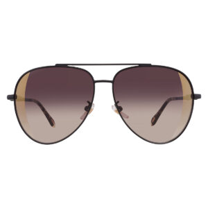 just cavalli brown gradient mirror gold pilot ladies sunglasses sjc029 305g 60