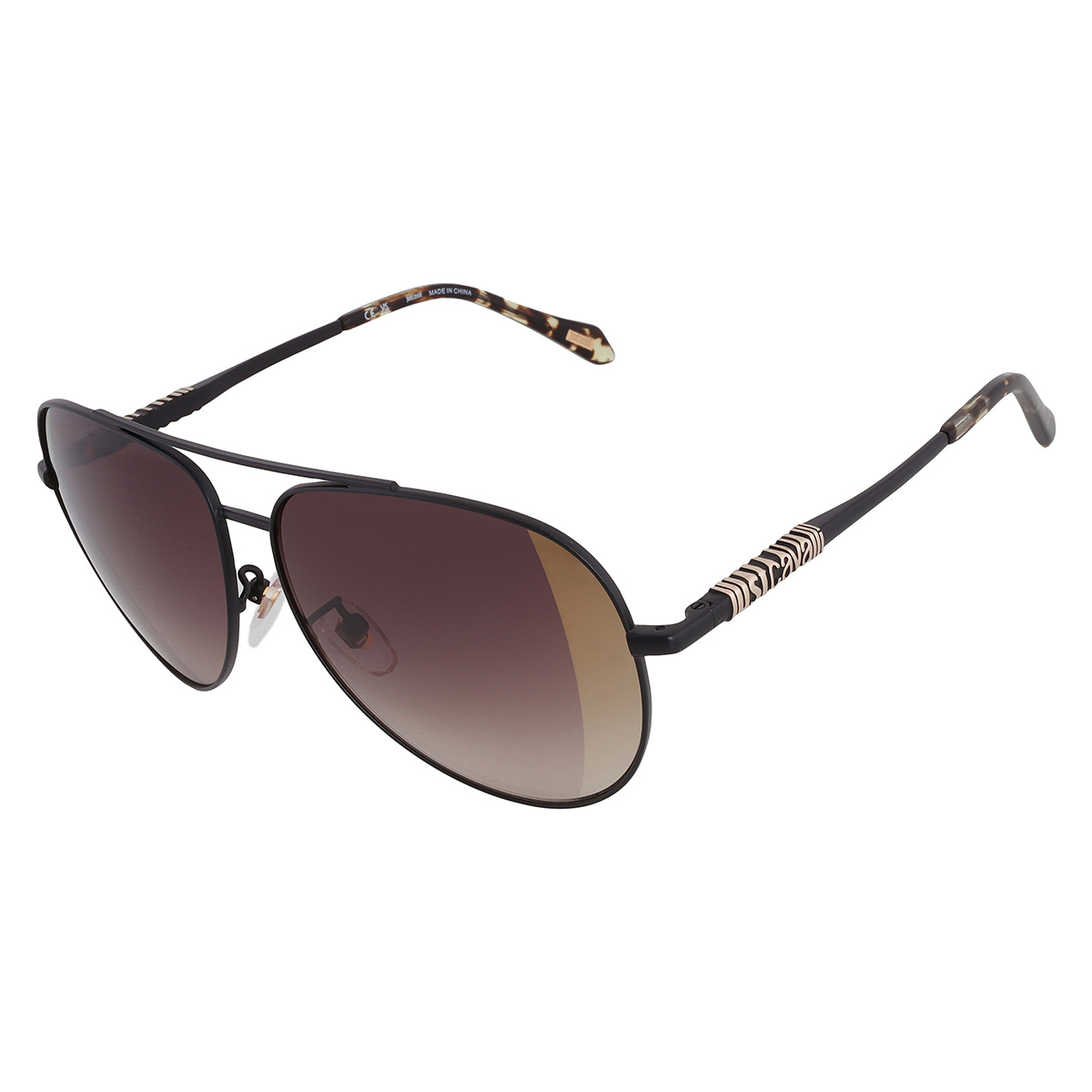 just cavalli brown gradient mirror gold pilot ladies sunglasses sjc029 305g 60 just cavalli brown gradient mirror gold pilot ladies sunglasses sjc029 305g 60