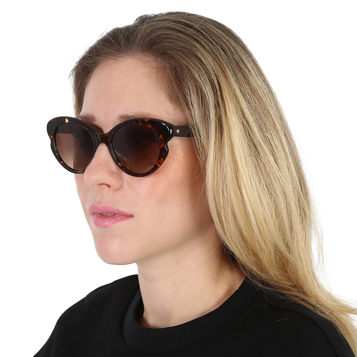 kate spade brown gradient cat eye ladies sunglasses elina/g/s 0086/ha 53 kate spade brown gradient cat eye ladies sunglasses elina/g/s 0086/ha 53