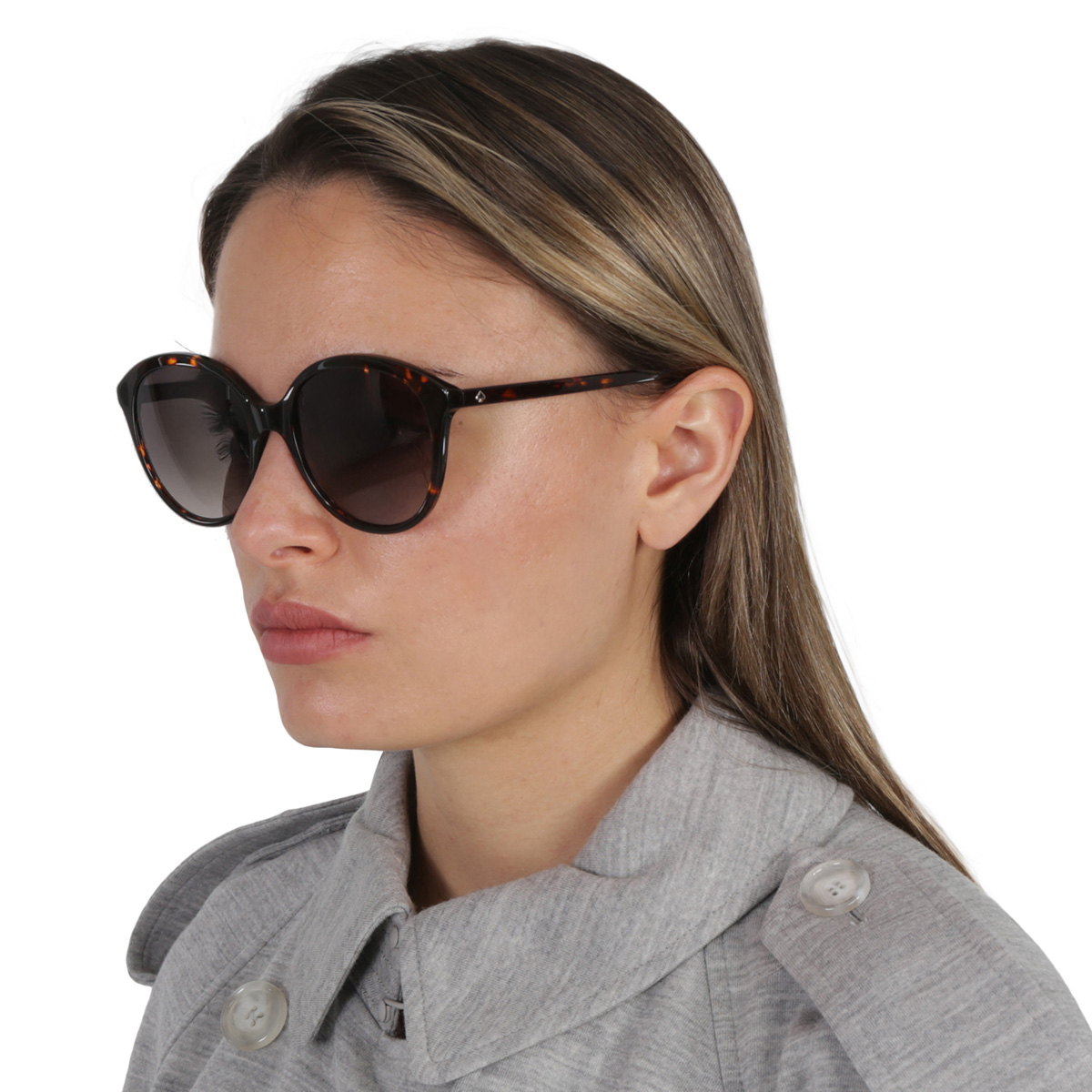 kate spade brown gradient oval ladies sunglasses bria/g/s 0086/ha 55 kate spade brown gradient oval ladies sunglasses bria/g/s 0086/ha 55