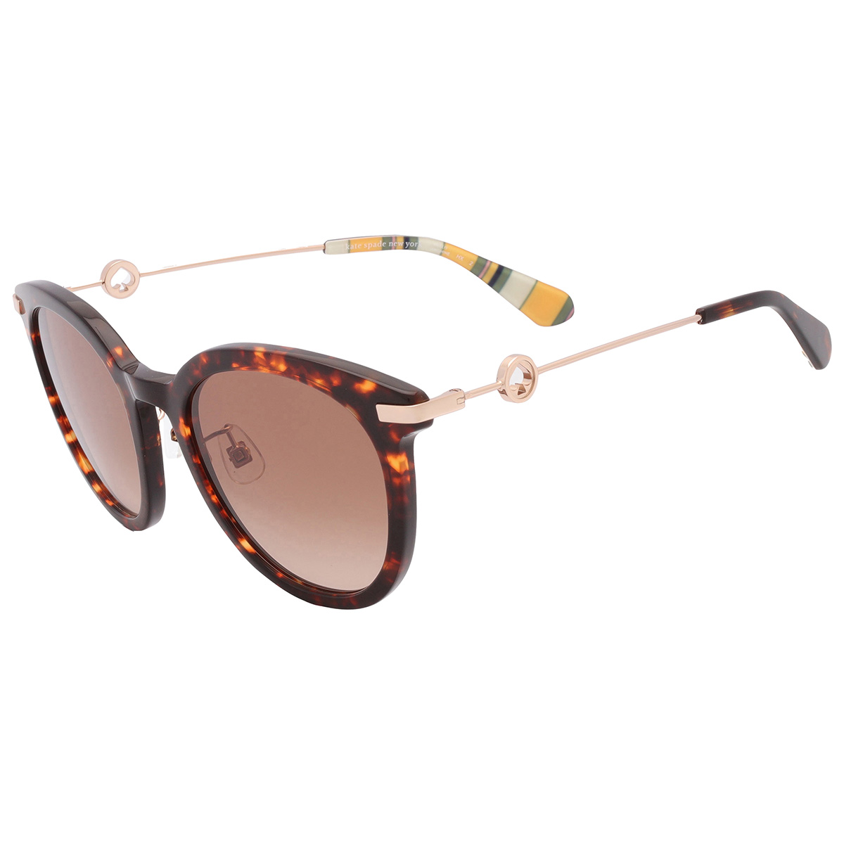 kate spade brown gradient oval ladies sunglasses keesey/g/s 0086/ha 53 kate spade brown gradient oval ladies sunglasses keesey/g/s 0086/ha 53