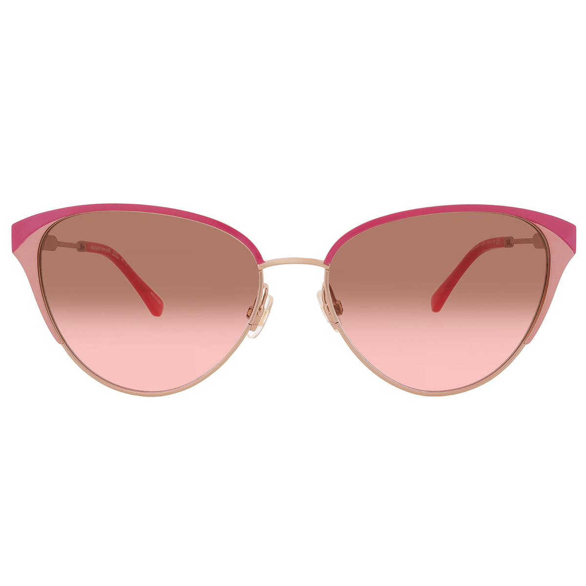 kate spade brown pink gradient cat eye ladies sunglasses alianna/g/s 0000/m2 kate spade brown pink gradient cat eye ladies sunglasses alianna/g/s 0000/m2