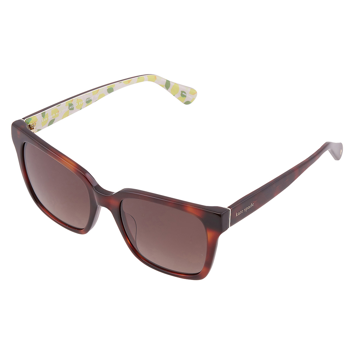 kate spade brown shaded cat eye ladies sunglasses harlow/g/s 0086/ha 55 kate spade brown shaded cat eye ladies sunglasses harlow/g/s 0086/ha 55