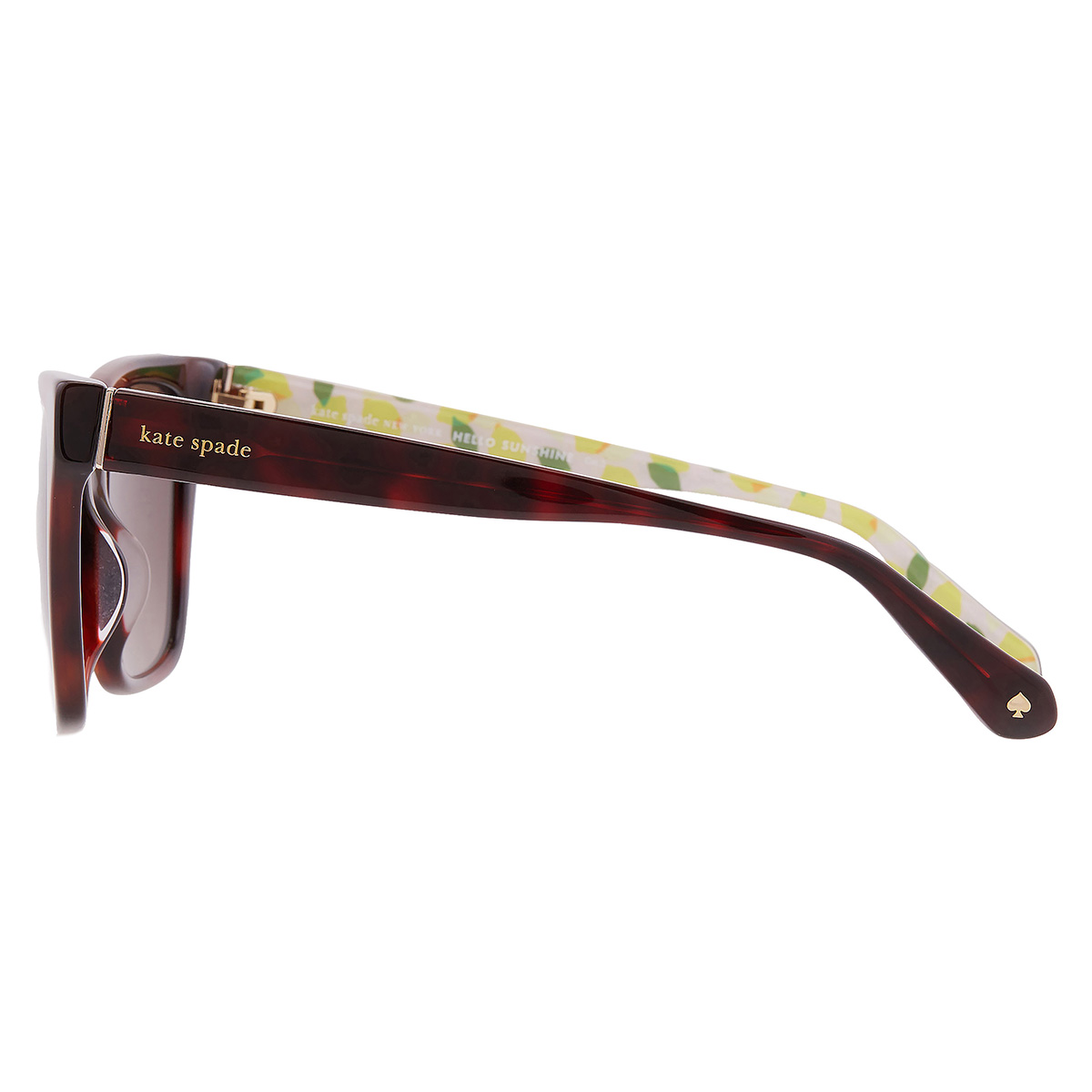 kate spade brown shaded cat eye ladies sunglasses harlow/g/s 0086/ha 55 kate spade brown shaded cat eye ladies sunglasses harlow/g/s 0086/ha 55