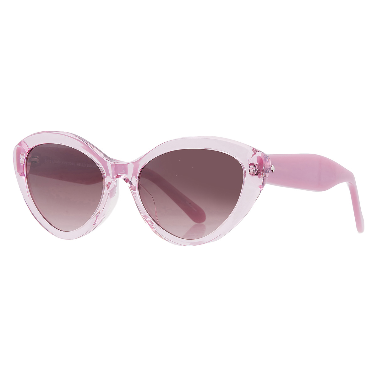 kate spade brown shaded cat eye ladies sunglasses juni/g/s 0b3v/ha 55 kate spade brown shaded cat eye ladies sunglasses juni/g/s 0b3v/ha 55