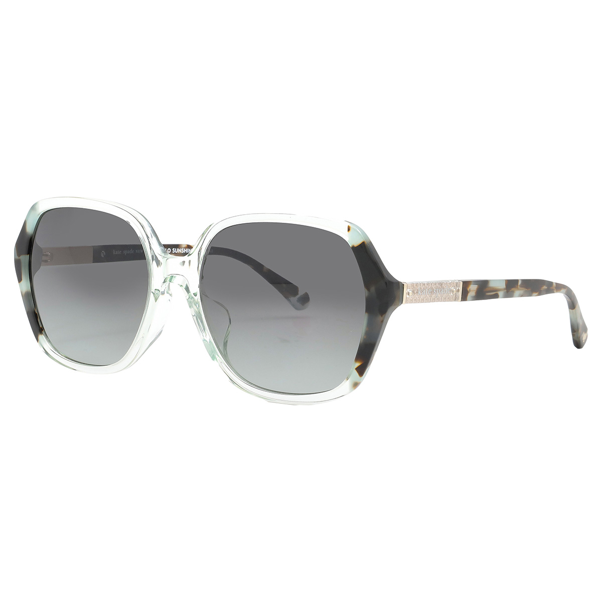 kate spade dark grey shaded square ladies sunglasses ellery/f/s 0pjp/9o 57 kate spade dark grey shaded square ladies sunglasses ellery/f/s 0pjp/9o 57
