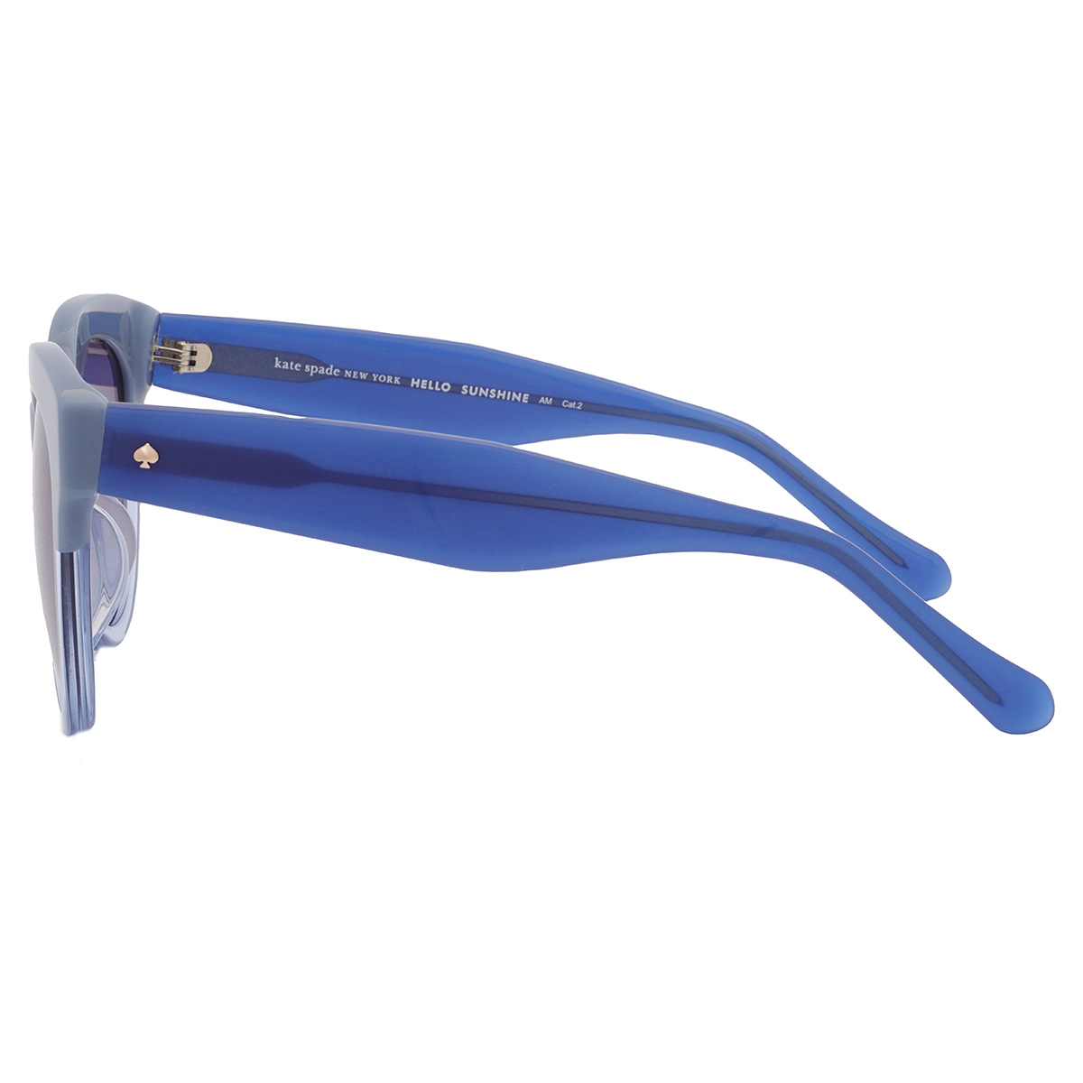 kate spade gradient grey azure blue round ladies sunglasses brea/f/s 0pjp/gb 54 kate spade gradient grey azure blue round ladies sunglasses brea/f/s 0pjp/gb 54