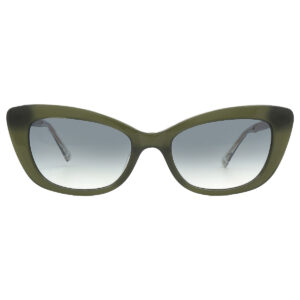 Витрина kate spade green shaded cat eye ladies sunglasses merida/g/s 01ed/9k 54