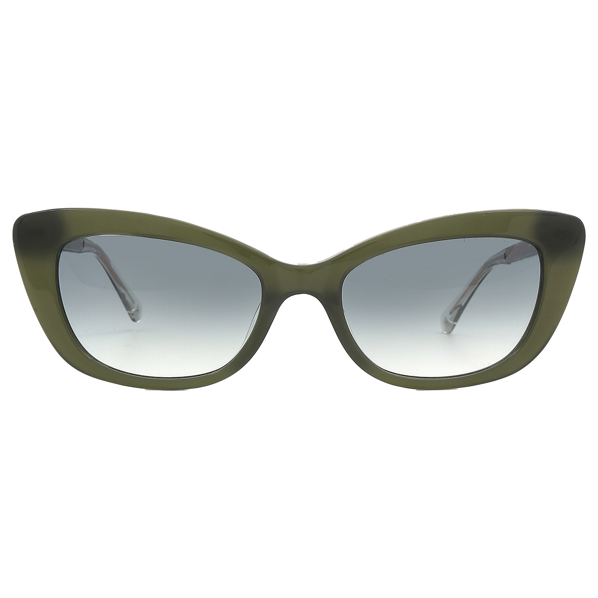 kate spade green shaded cat eye ladies sunglasses merida/g/s 01ed/9k 54 kate spade green shaded cat eye ladies sunglasses merida/g/s 01ed/9k 54