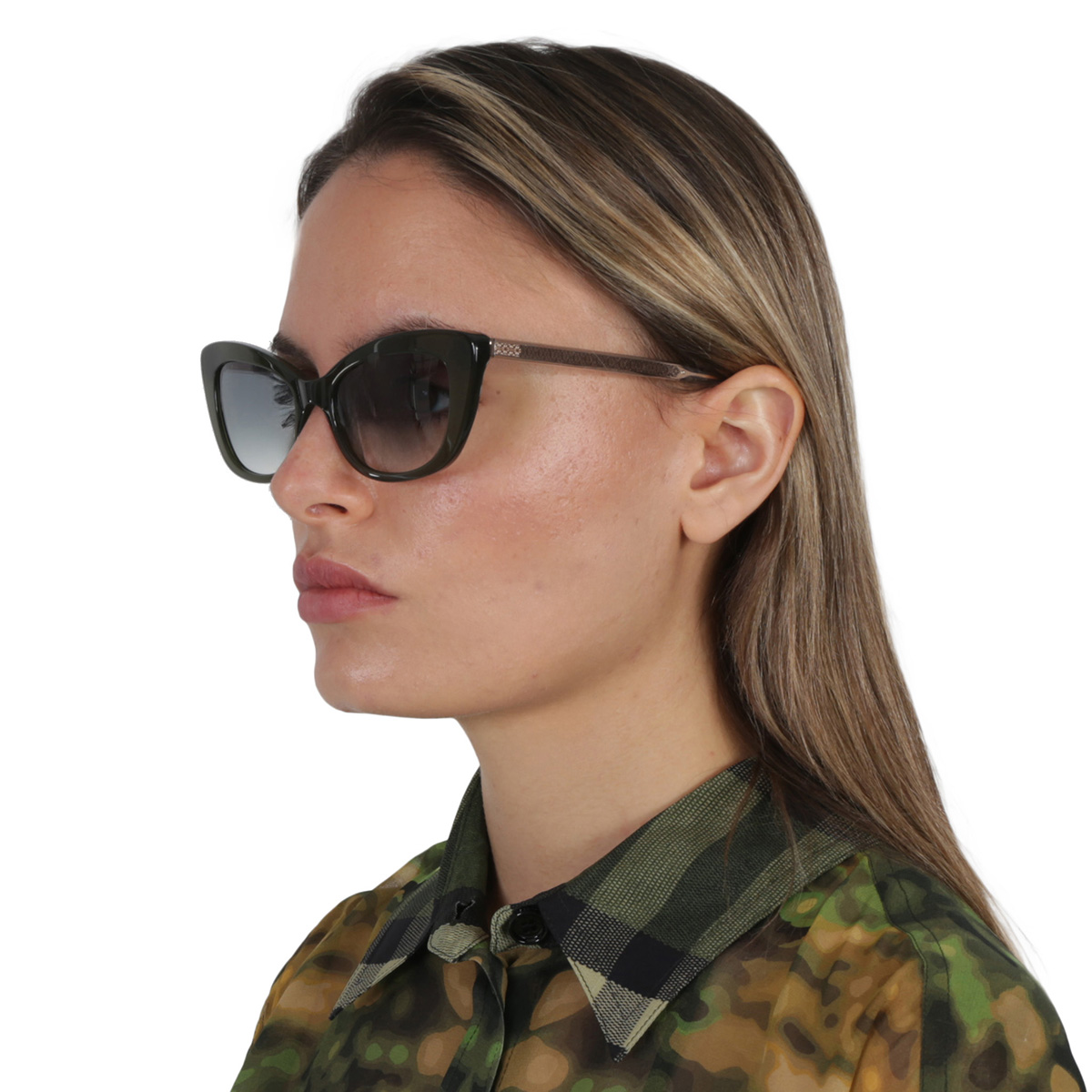 kate spade green shaded cat eye ladies sunglasses merida/g/s 01ed/9k 54 kate spade green shaded cat eye ladies sunglasses merida/g/s 01ed/9k 54