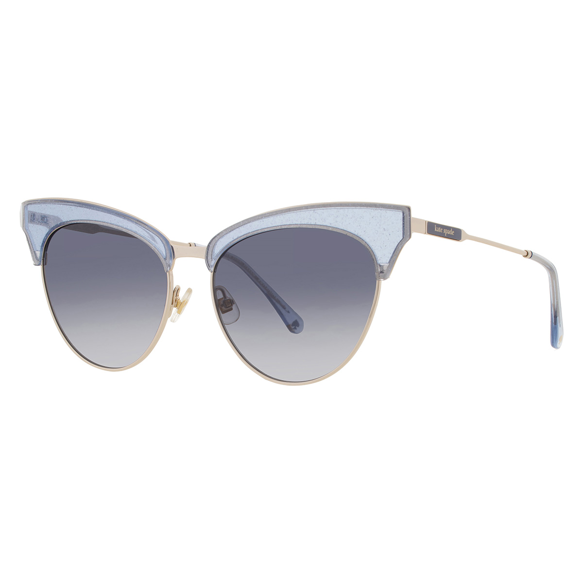 kate spade grey gradient cat eye ladies sunglasses alvi/g/s 0pjp/9o 54 kate spade grey gradient cat eye ladies sunglasses alvi/g/s 0pjp/9o 54