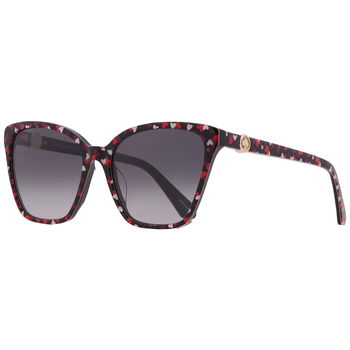 kate spade grey gradient cat eye ladies sunglasses amiyahgs 0f74/9o kate spade grey gradient cat eye ladies sunglasses amiyahgs 0f74/9o